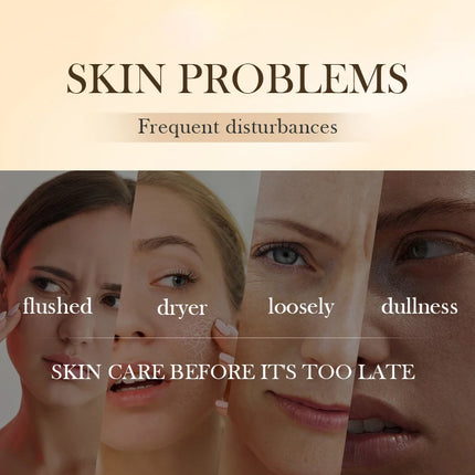 30pcs SADOER Rose Sanil Face Serum Anti Wrinkle Moisturizing Brightening Firming Facial Essence Beauty Face Skin Care Products
