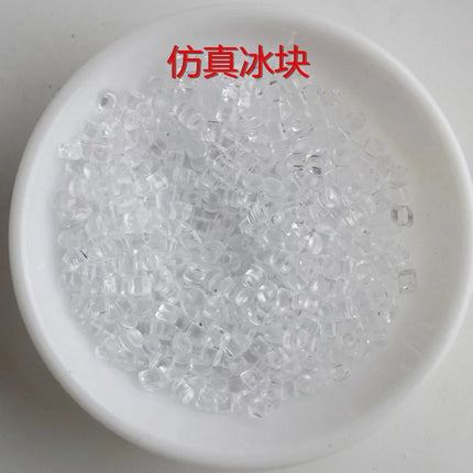 500g Transparent Bead Slime Simulation Rice Slime Accessories Modeling Clay Fillers Fishbowl beads