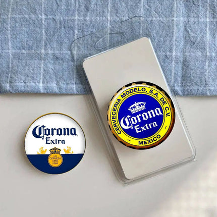 Logo C-Corona E-Extra Beer    32/44/58MM Customizable Button Pins Cute Funny Creative Badge Jewelry Decor Gifts For Friends