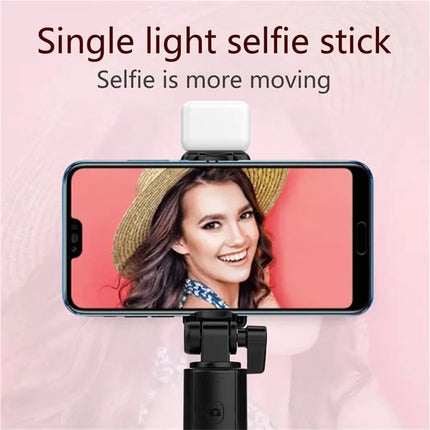 Bluetooth Selfie Stick Retractable 360 Rotation Portable Selfie Stick Multi-functional Mini Tripods with Wireless Remote Shutter