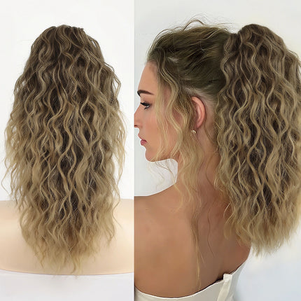 Claw Clip Ponytail Extension for Women Long Wavy Hair Extensions Fluffy Natural Looking Synthetic Clip in Ponytail Hairpiece