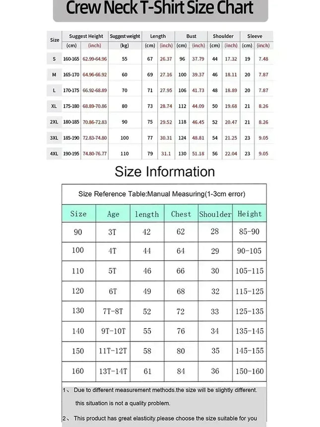 Parent-child T-shirt Pokémon King Carp Print Street Summer 2025 Casual Cotton Top Japanese Urban Style Daily Short-sleeved Top