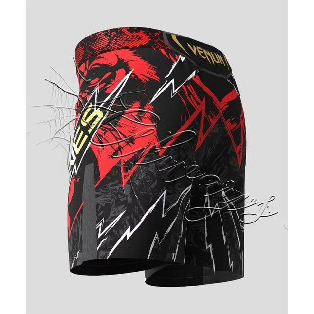 Best-selling UFC MMA Men's Sports Fitness Quick Drying Shorts Fighting Sanda Wrestling Authentic Octagonal Cage Fighting Shorts