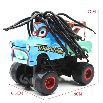 Pixar Cars 2 3 Big Wheels Lightning McQueen Cruz Ramirez Archbishop I Screamer Alloy Diecast Cars Boys Toys