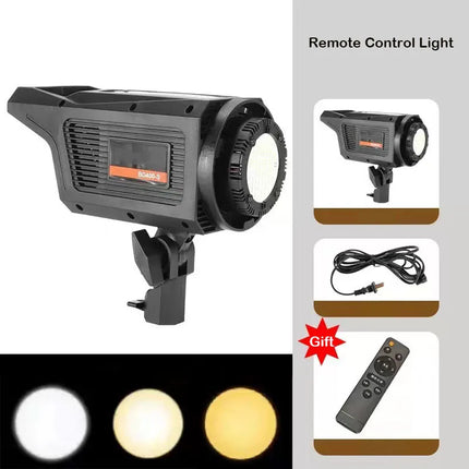 Video Studio Kit 150W Photography Light Dimmable Remote Control LED Lamp 2m Tripod Flash Studio Accessories 3000-6000K 3 Colors