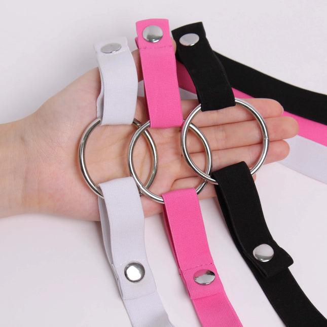 Male Chastity Cage Anti-off Device Elastic Band Auxiliary Belt Adjustable Underwear Rope Adult Game Sex Toys for Men