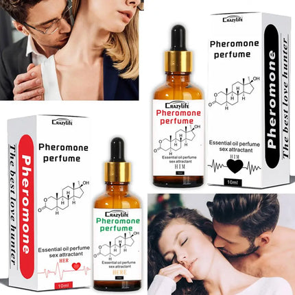 2025 New 10ml Pheromone Pheromone Perfume Long Lasting Dating Women Oil Fresh Natural Fragrance Perfume Men Essential Z4W5