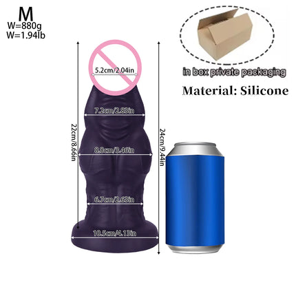 S-XXL Huge Anal Plug Liquid Silicone Soft Conical Butt Plug Big Anal Dildos for Women Men G-spot /prostate Massage 18+ Sex Toys