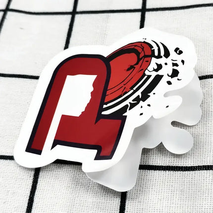 100pcs Custom Design Vinyl Decals Stickers Holograhic Labels Die Cut Water Resistant Personalized Packaging Wedding Party Labels