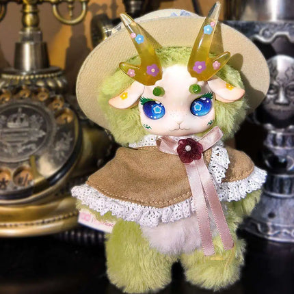 In Stock Bew Ipfecoco Sheep Series Blind Box Cute Anime Colorful Plush Sheep Figurine Collectible Decorative Toy New Year Gift