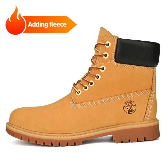 Men's Waterproof Ankle Boots - Winter Warm Outdoor / Bottines Imperméables Hommes - Hiver Chaud Extérieur
