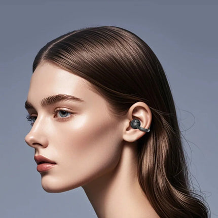 Touch Screen Bluetooth Headphones 144 Languages Real-time Translation Headphones Wireless Open Ear Clips Sports Gaming Earphone