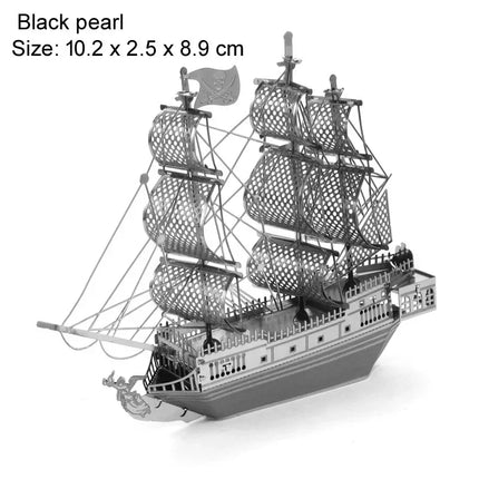 Mini 3D Metal Puzzle for Kids 14+ Manual DIY The Star Ferry Burke Class Destroyer The Bauhinia Assemble Model Education Toys