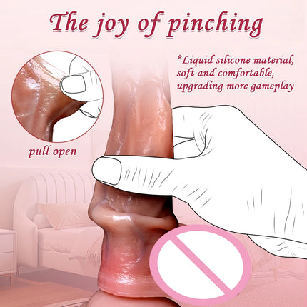 Soft Big Penis Dildos Realistic Dildo Female Masturbation Suction Cup Artificial Silicone Dick for Anal Dildo Sex Toy for Women
