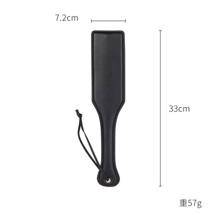 Black Leather Whip With Bdsm Spanking Flogger Serves As Fetish Spanking Paddles Bondage Sex Toy For Couples Adult Games Play