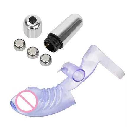 Sex Toys Silicone Finger Sleeve Vibrator G Spot Massager Vibrating Dildo Flirting Vagina Adult Women Hot Erotic Couples Sex Shop