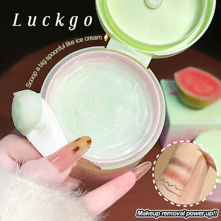 Guava Cleansing Balm,Refreshing Non-Irritating to Eyes, Potato Mud Texture,  Face Skin Care,Deep Cleanse Face Makeup Remover