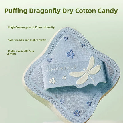Artist Series Mini Finger Sponge Waterdrop Shape Peach Shape Hydrophilic Polyurethane Dry Sponge for Makeup Application