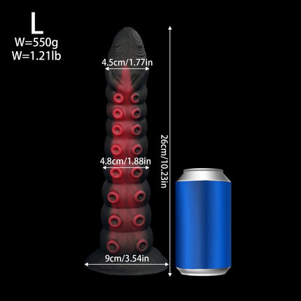 New Tentacle Anal Plug Mixed Color Alien Dildo Soft Huge Butt Plug Suction Cup Anal Toys Vaginal Anal Dilator Sex Toys Women Men