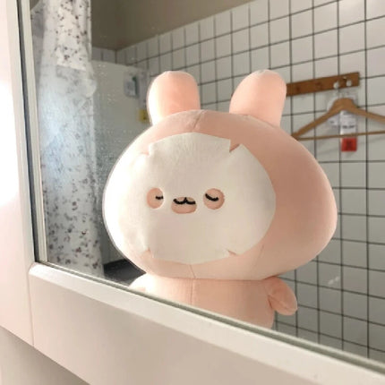 In Stock New Asamimi Doll Soothing Plush Doll Series Soft U-Shaped Pillow Home Decoration Kawaii Holiday Birthday Gifts