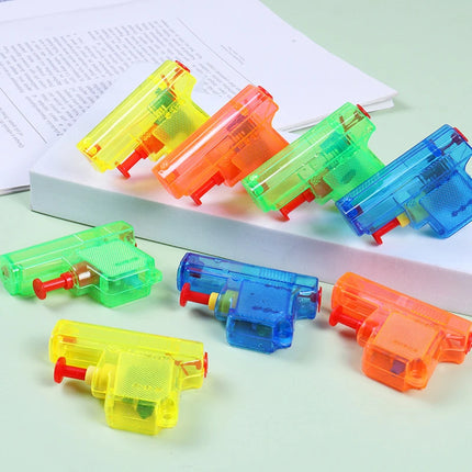 （Summer6）5 Pcs/set Summer Seasides Water Toys Handheld Manual Watergun Toy Children Adult Outdoor Swimming Pool Seasides Props