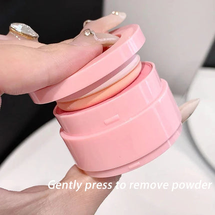 Blush Powder Palette Mashed Potato Natural Matte Brighten Skin Milk Peach Pink Purple Apricot Rubor Rouge Blusher Korean Makeup