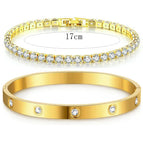 17cm gold set