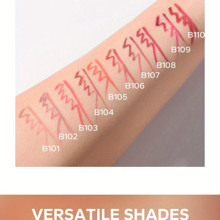 Lip Liner Pencil Set Matte Nude Contour Lipliner Pencil Lipstick Waterproof Long Lasting Lipstick Pen Lip Tint Cosmetics