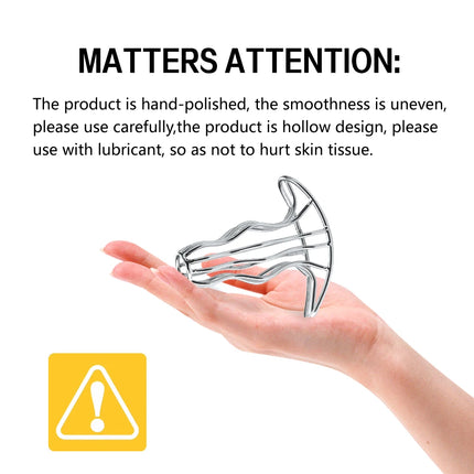 Hollowed-out Metal Anal Plug Vagina Speculum Anal Expansion Training Anal Masturbation Toys Prostate Massage Adult Sex Toys