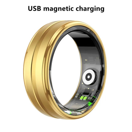 2024 R06 Smart Ring Health Monitor Men Women Smart Rings Heart Rate Blood Oxygen Sleep Waterproof Multifunctional Finger Ring