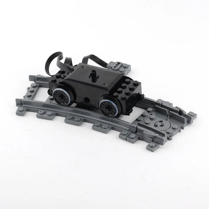 88002 Building Blocks Train Motor -MOC Power Functions Speed Motor for Legoeds-Compatible Trains DIY Cars Rail 10254/53401/53400