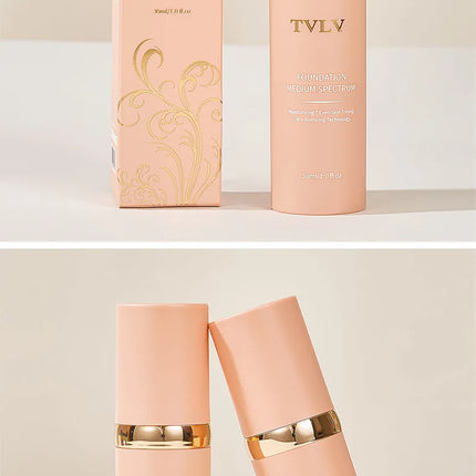 Long-lasting Matte Color-changing Foundation Liquid, Non-tarnishing, 4-in-1 Lightweight and Moisturizing Foundation Cream
