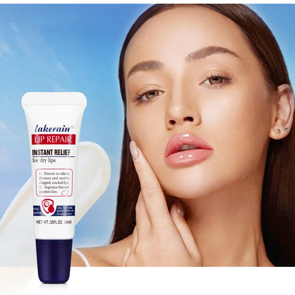 2pcs/Lot Lip Repair Gel Moisturizing Instant Relief For Dry Lips Liquid Lip Balm Paraben Free Lip Care Product Reduce Lips Line