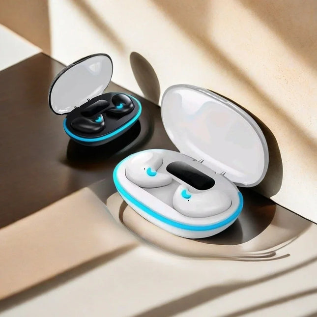 X55 Invisible Sleep Wireless Earphone TWS Bluetooth 5.3 Headphones Hidden Earbuds IPX5 Waterproof Noise Reduction Sports Headset
