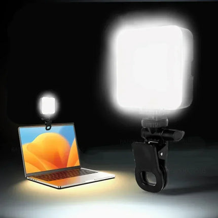 Selfie Light & Phone Light Clip for iPhone Phone LED Light for Selfies, Makeup, TikTok, Live Streaming & Video Conferencing