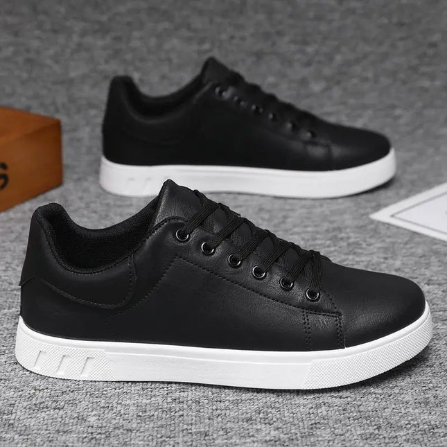 Casual Shoes Loafers British Leather Sneakers Flats Shoes Classic Men Leather Shoes Spring Summer New Trendy All-match Platform