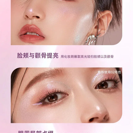 RMT Romantic Beauty Vientiane Chameleon Highlight Blush Repair 3-in-1 Liquid Brightens Face