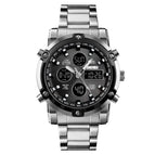 silver black