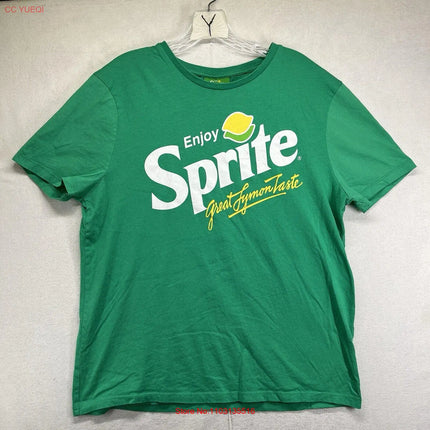 Sprite T-Shirt XL Bright Colorful Green Enjoy Great Lymon Taste Soda Pop Coke