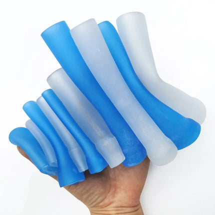 Penis Sleeves Extender Glans Cap Cover Accessories for Penis Enlargement Stretcher Pump Reusable Silicone Sleeve Various Sizes