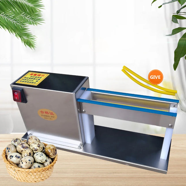 Small Semi-automatic Quail Egg Peeler Machine Huller Electric Quail Egg Peeling Machine Sheller Machine Shelling