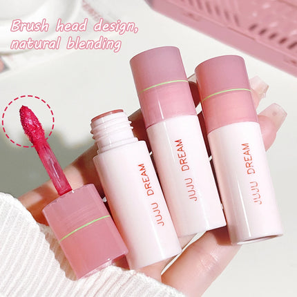 Soft mist milk coffee small milk tube lip glaze air-sensitive white mist velvet matte lip glaze lipstick