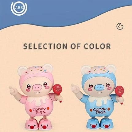 Electric Piggy with Music Light Move Sing Dance Twist Pets Pig Baby Toys Walking Cute Smart Early Educational Doll for Children