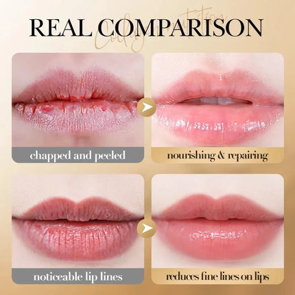 Collagen Moisturizing Lip Balm, Nourishing and Anti-Cracking, Long-Lasting Hydration, Moisturizes Lips