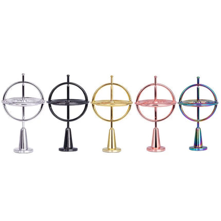 Anti gravity gyroscope development thinking education toy Newton balance physics science ornament metal balance children's gift