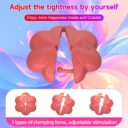 Wireless Remote Control Nipple Clamps Vibrator Silicone 10 Mode Breast Clips Electric Nipple Stimulator Adult Toys for Women