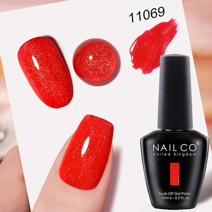 NAILCO Gel Nail Polish 15ml Hema TPO Free Nail Art Vernis Semi Permanent UV Gel Polish Nail Manicure Nail Varnish Ongle Top Coat