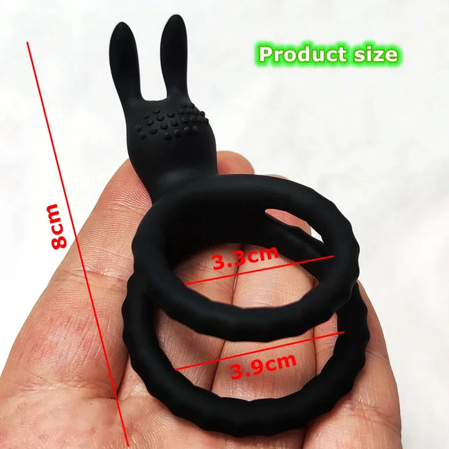 Reusable Silicone Penis Ring Semen Cock Ring Penis Enlargement Delayed Ejaculation Sex Toys For Men