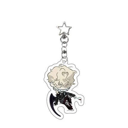 Fashion Anime Alien Stage Ivan Till Acrylic Key Chain Kawaii Backpack Pendant Ornament Mobile Phone Chain Key Pendant Charm Gift