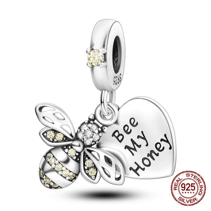 Hot Original 100% 925 Sterling Silver Chameleon Beads Firefly Charms Fit Original Bracelet DIY Jewelry Making Women's Gift